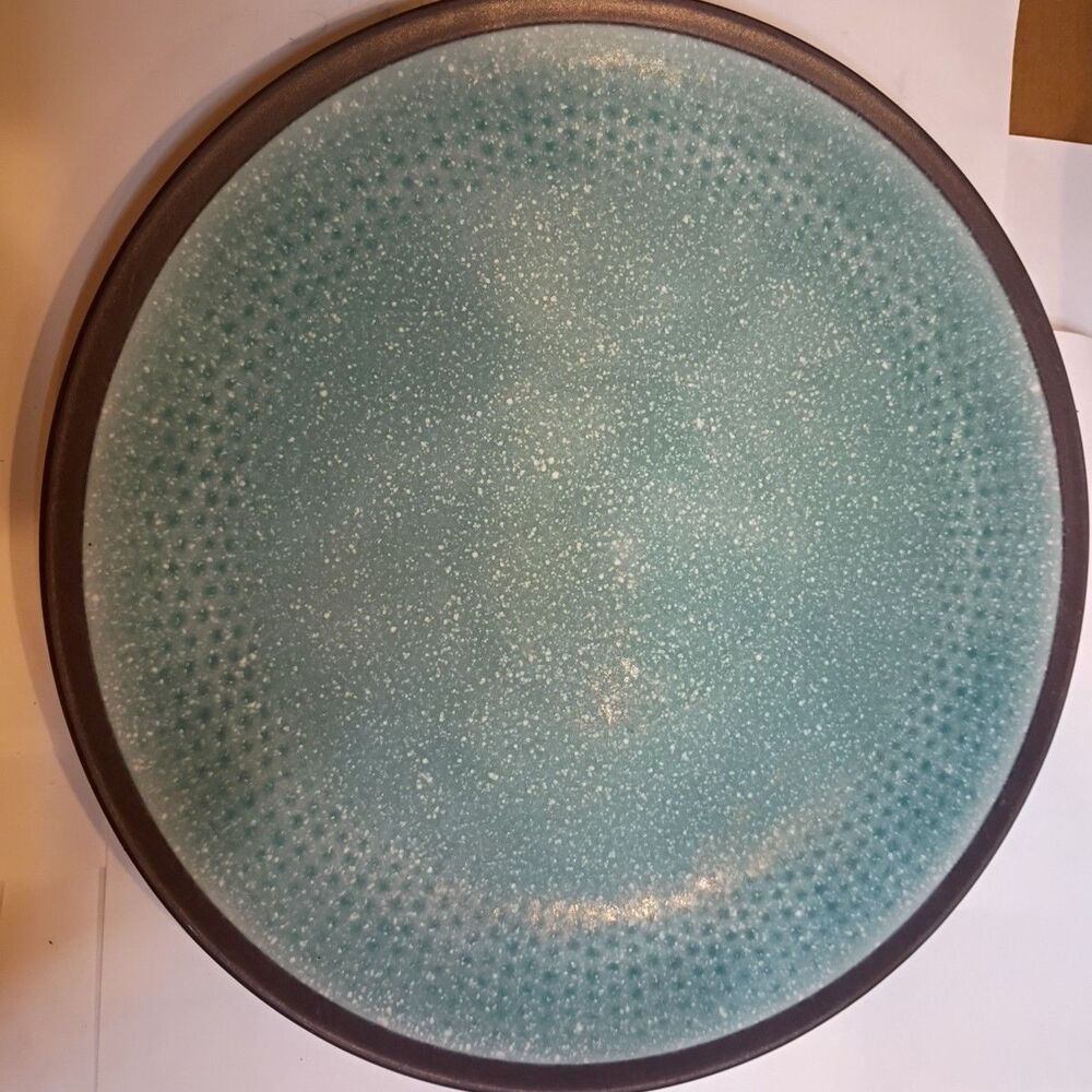Mikasa Maddox Teal Blue  Dinner Plate 10 1/4" Stoneware